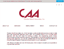 Tablet Screenshot of caaprofessionals.com